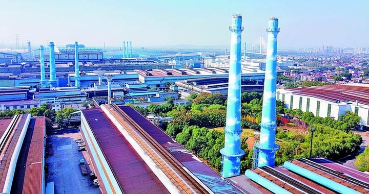湘钢蓝天白云烟囱亮相!成湘潭绿色工业新地标|湘潭市_新浪新闻
