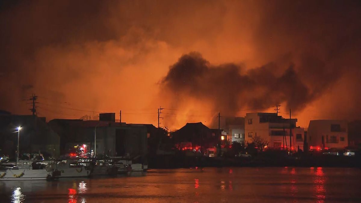 日本大分市发生火灾 超170栋建筑被烧 1人失踪
