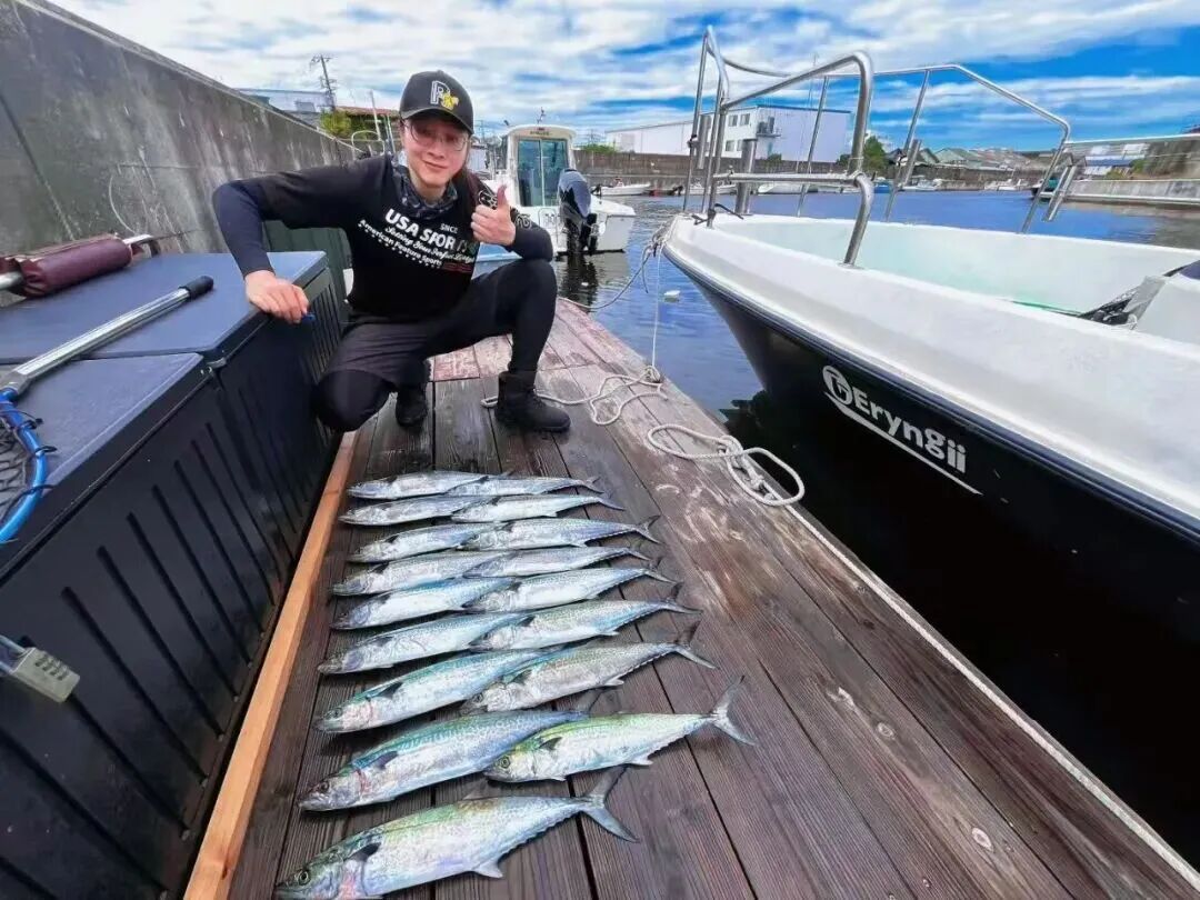 没事的时候道一喜欢出海钓鱼。图 / 讲述者提供