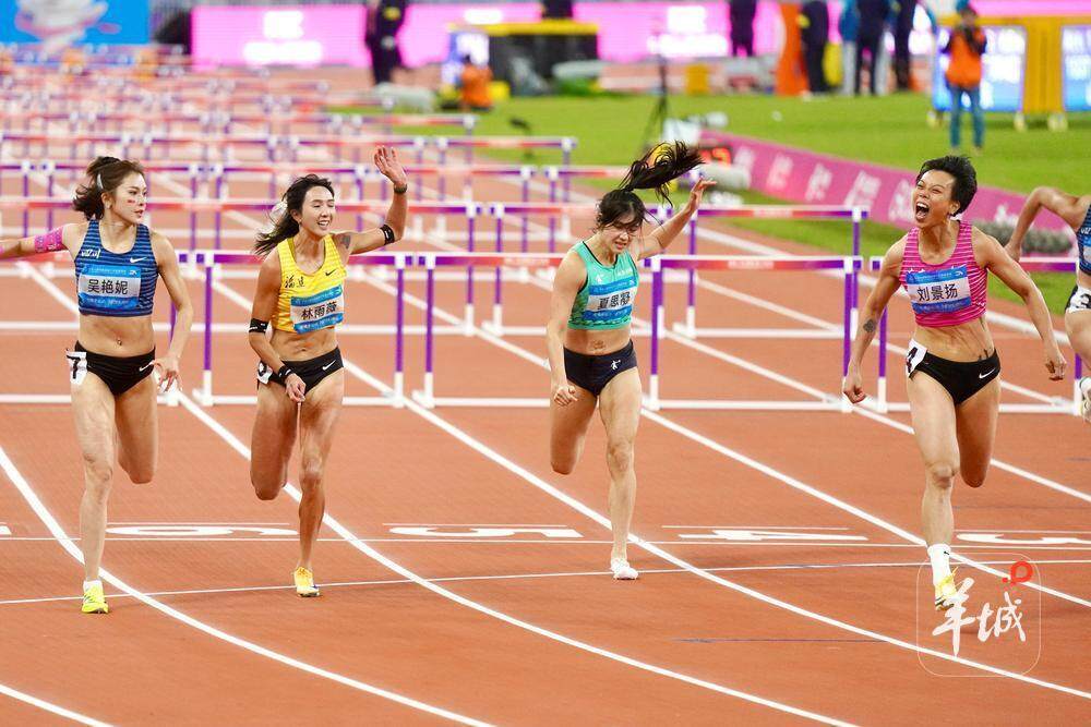 广东选手刘景扬女子100米栏爆冷夺冠!“我用我的青春做了一场自我实现的梦”