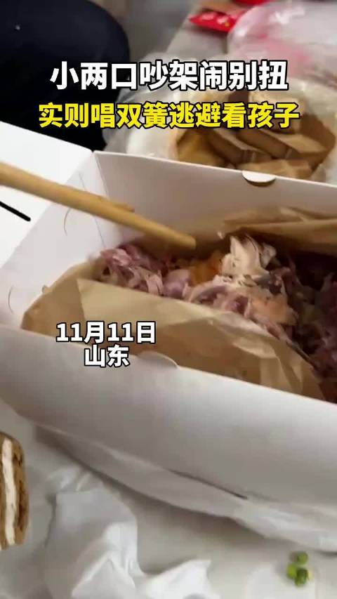 11月11日，山东，小两口吵架闹别扭，实则唱双簧逃避看孩子|山东省_新浪新闻