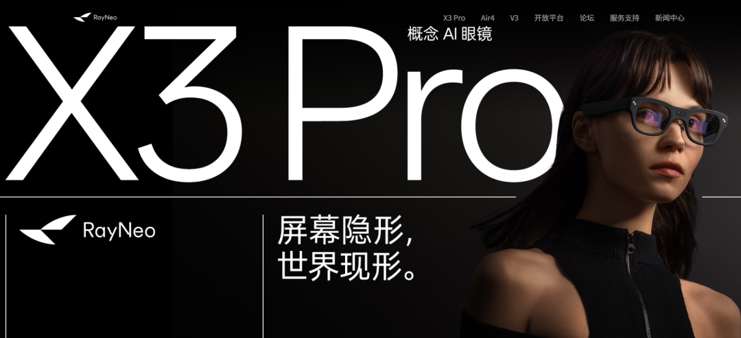 圖源：雷鳥官網(wǎng)截圖