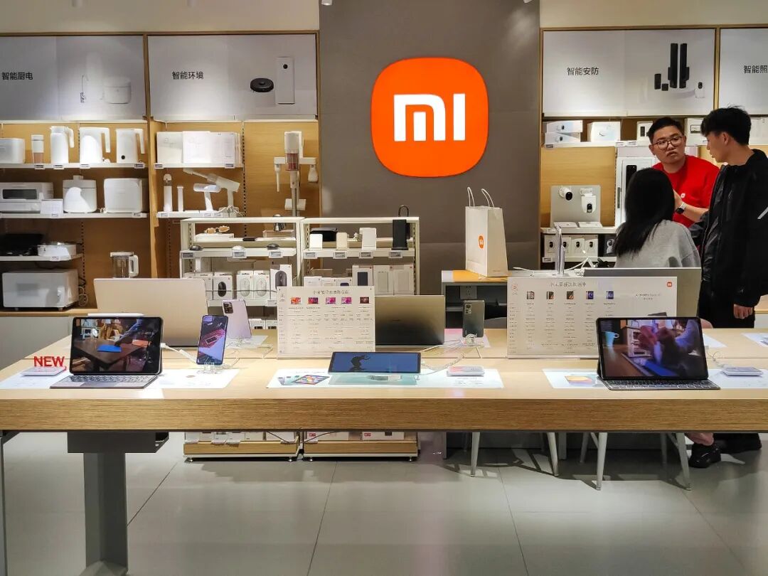 小米之家店内。来源：视觉中国