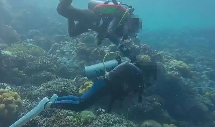 医用氧气瓶怎么关潜水员关闭女潜友气瓶？警方发布通报_https://www.jmylbn.com_新闻资讯_第5张