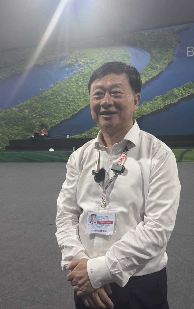 COP30中国代表团团长、生态环境部副部长李高。