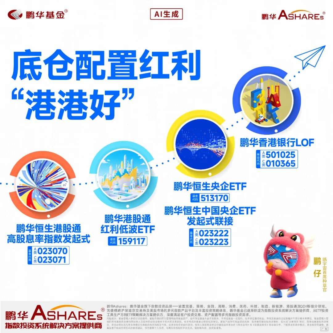 年末适配红利资产,鹏华港股红利低波ETF或成哑铃策略优选