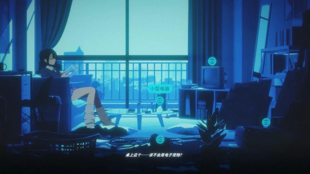 配合1998年的背景和时代氛围，游戏中的女主“玲奈”（上图）也非常容易让人联想到玲音（下图）