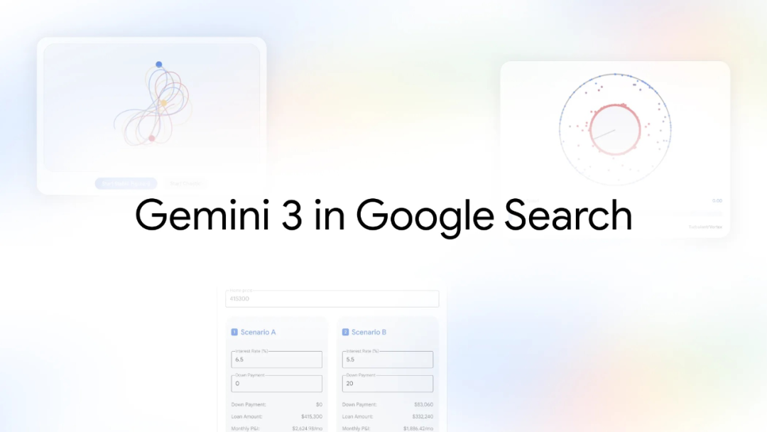 图丨 Google 搜索中的 Gemini 3（来源：Google）