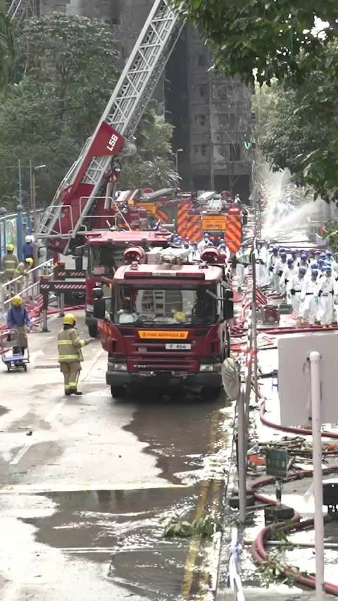 香港火灾致151人遇难40人失踪,部分遗体成灰烬