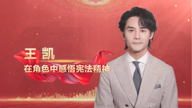 王凯谈在角色中感悟宪法精神|湖北省文艺志愿者协会|中视协演员工作委员会|司法部|协会|副会长_新浪新闻