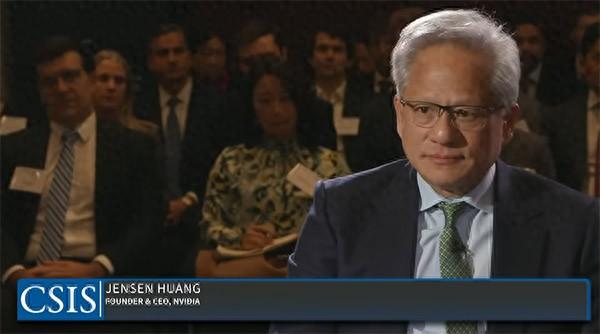 英伟达CEO黄仁勋 视频截图