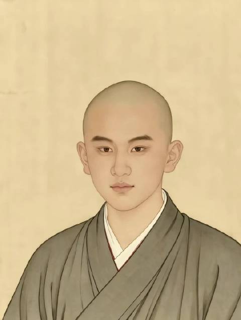 朱元璋课本画像更换,台北故宫藏明代正像还原其威严真容