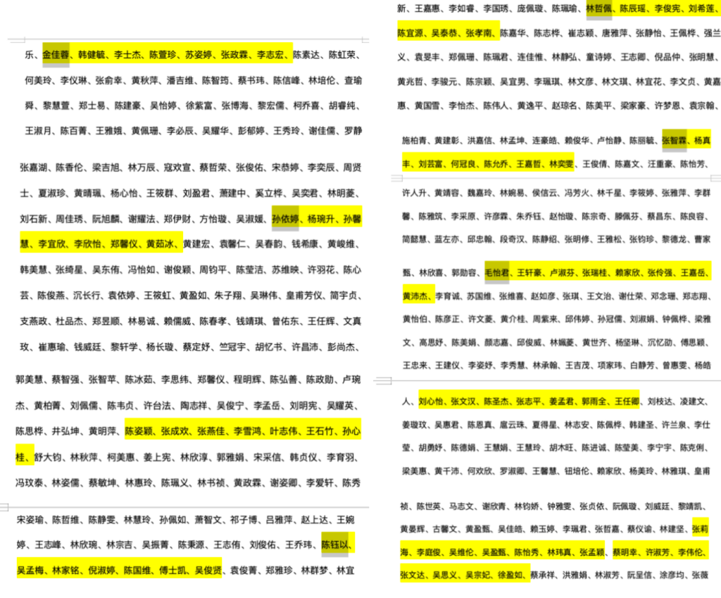 书画比赛获奖名单照搬人名大全成“惯例”：半年内两次批量复制
