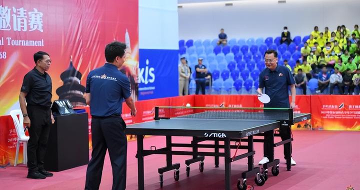 “2025中泰友谊杯青少年乒乓球邀请赛”在华彬东盟健康产业园举办