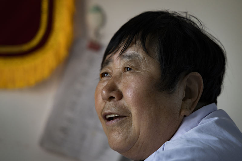 晋怀花。 新京报记者 王远征 摄