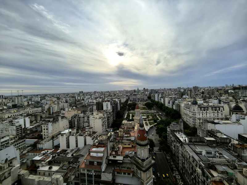 当地时间12月7日，布宜诺斯艾利斯城市风光。新京报贝壳财经记者 俞金旻 摄
