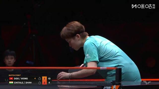 黄镇廷杜凯琹3比2险胜沙奇塔莱获WTT香港赛首胜|黄镇廷|WTT|循环赛|香港|混双_新浪新闻