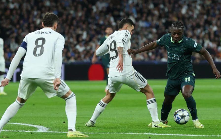 曼城2-1皇马，球员评分出炉：不是哈兰德获第一，最差之人无争议