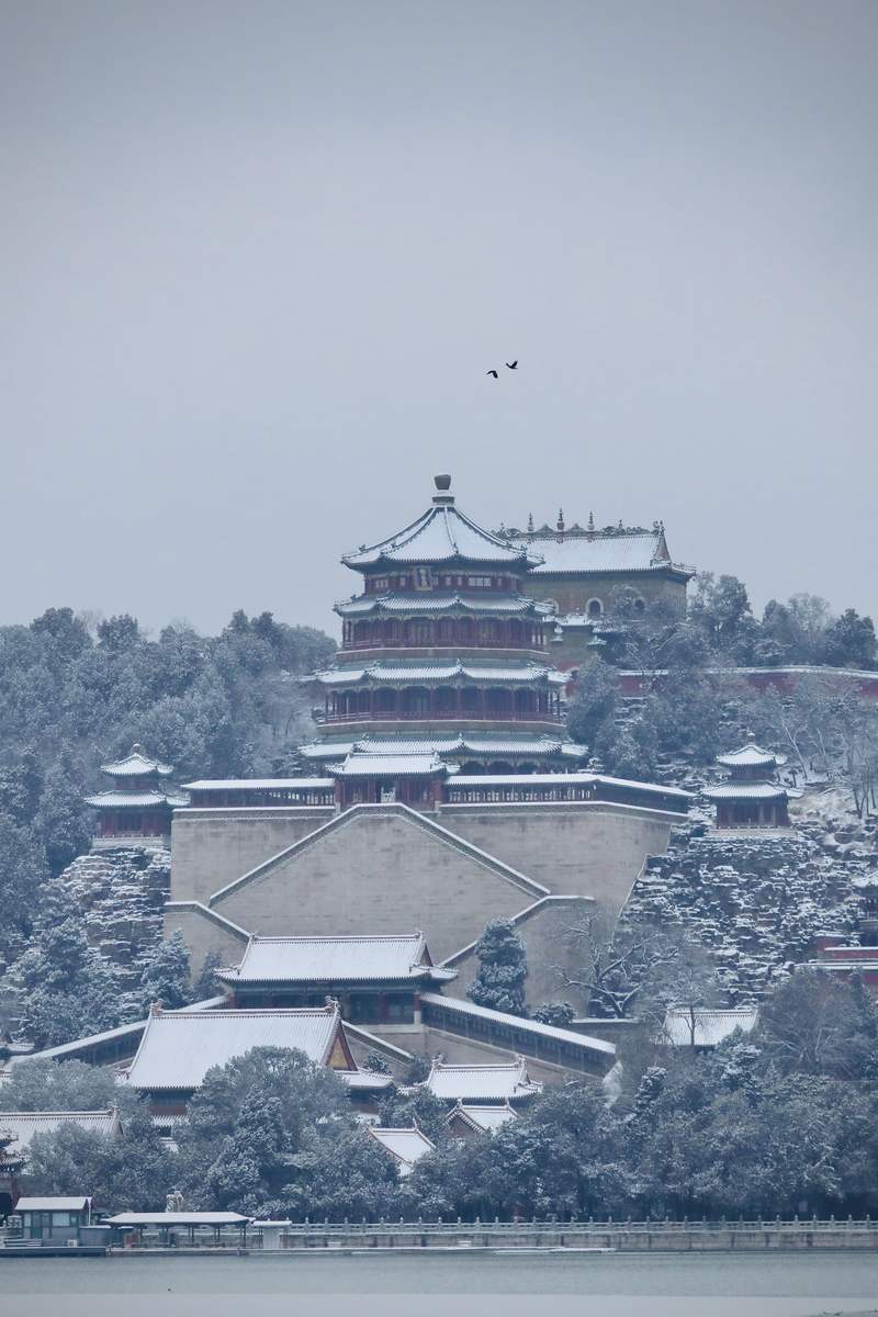 2023年12月，颐和园。