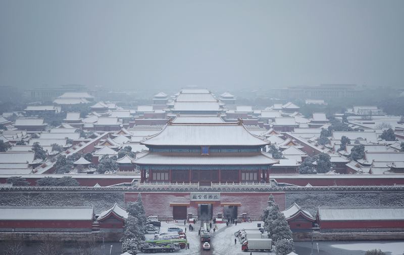 2023年12月，景山公园。