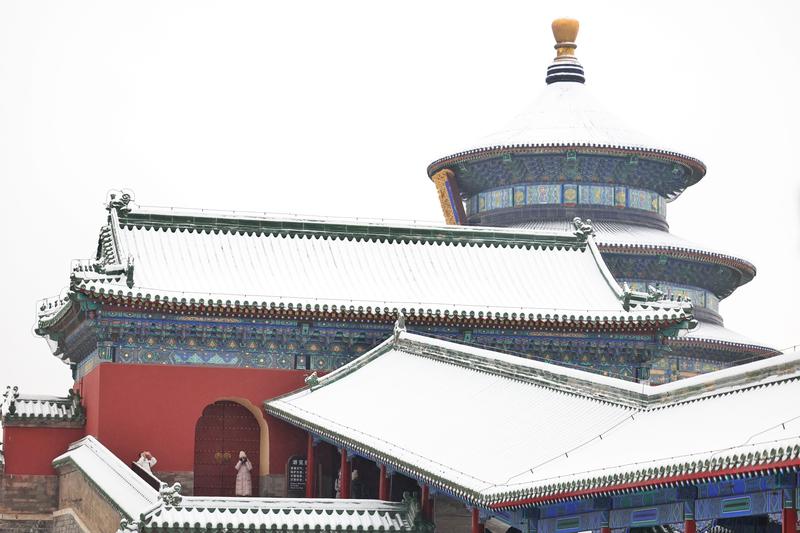 2024年2月，天坛公园。