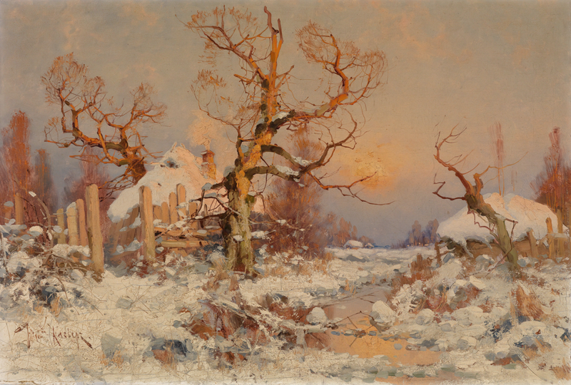 朱利叶斯·克拉沃画作