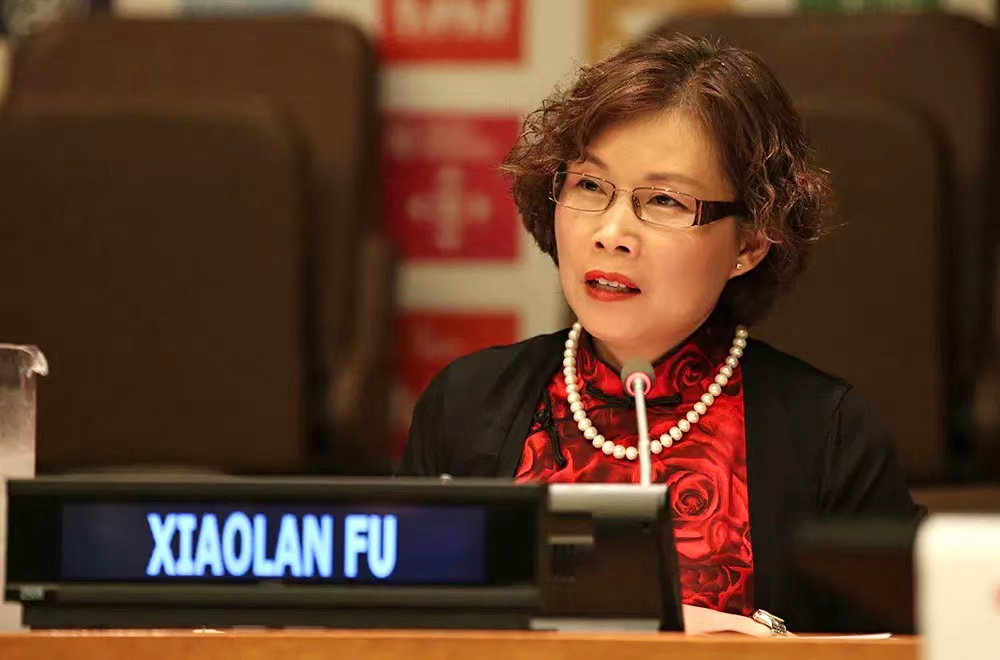 傅晓岚出席联合国2017年可持续发展科技创新论坛