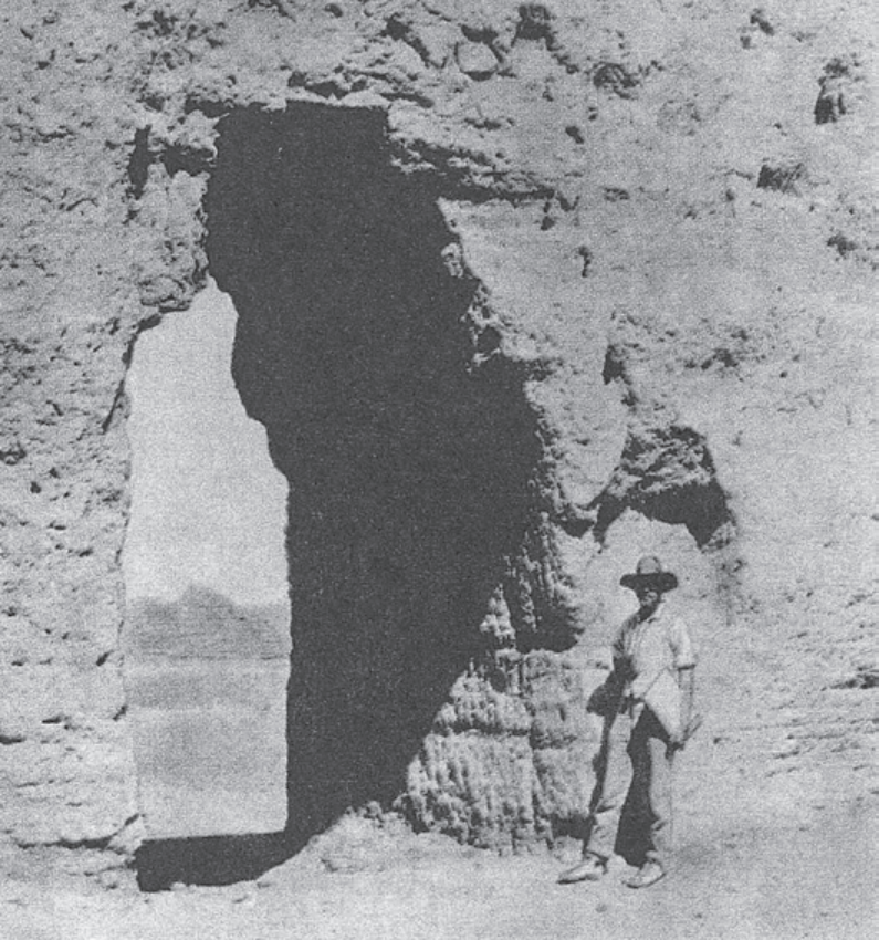 1930年贝格曼在居延考古时的留影