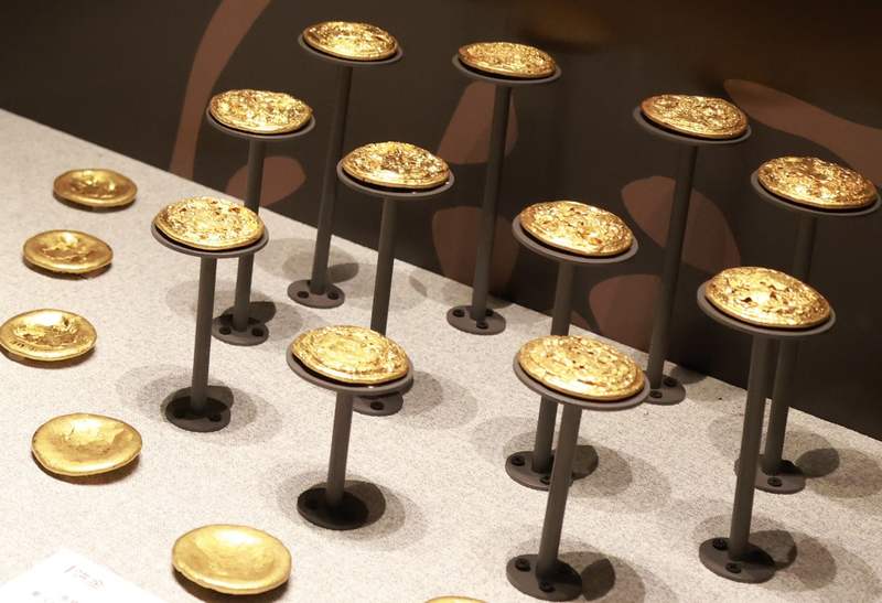 金饼。新京报记者 郭延冰 摄