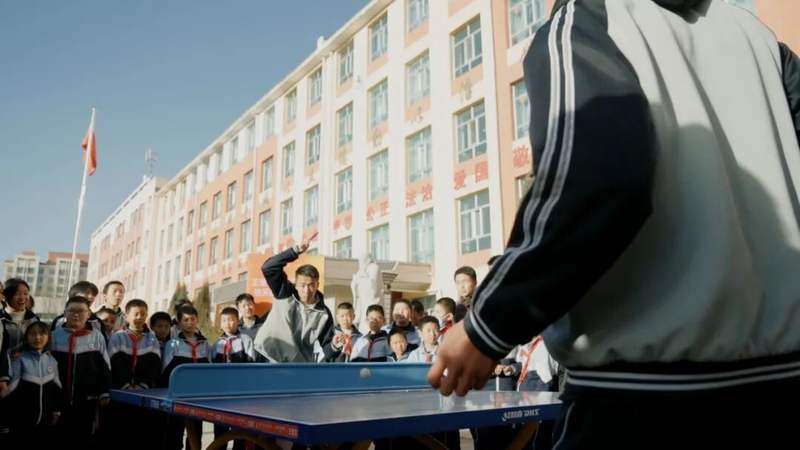 预选赛比赛现场。 北京扬帆公益基金会供图