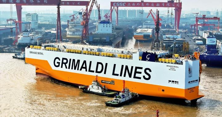 双船坞并进，八批次领跑! 外高桥造船再刷新纪录