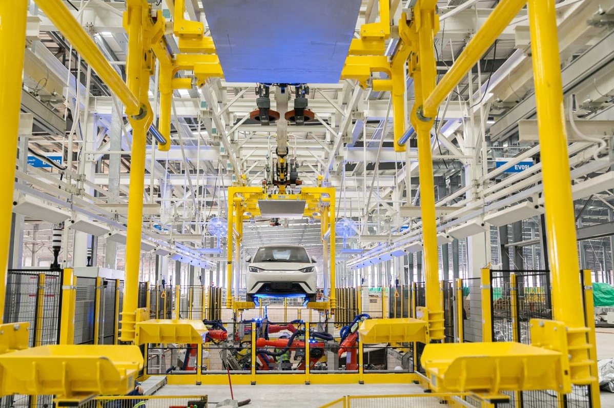 比亚迪卡马萨里工厂 南华早报