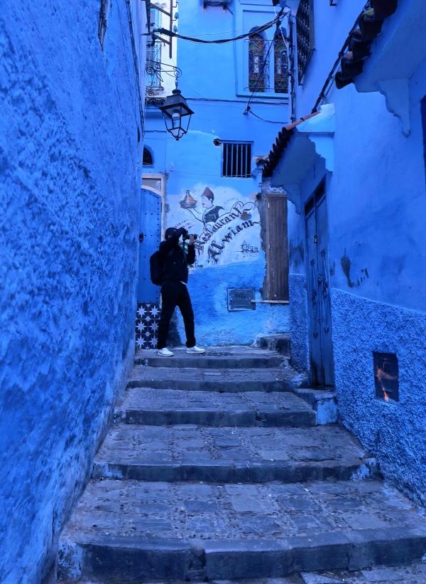 《华夏时报》记者在蓝色小镇