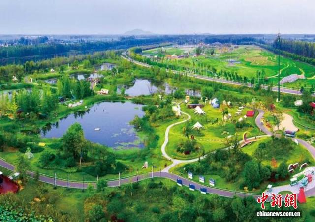 睢宁古黄河路亚基地。蔡雨欣摄