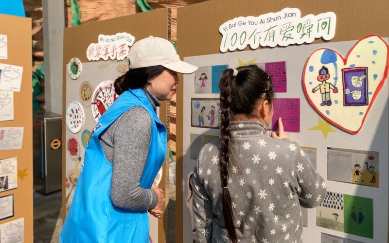 展览现场。图源/北京阳光未来艺术教育基金会