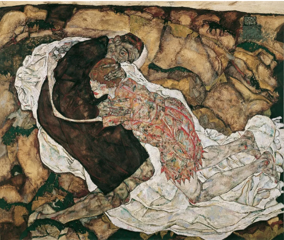 埃贡·席勒《死神与少女》