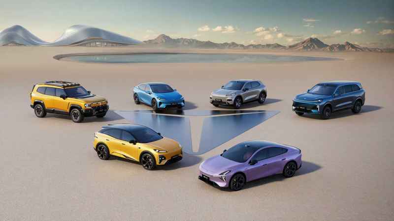 ▲深蓝汽车产品矩阵。企业供图