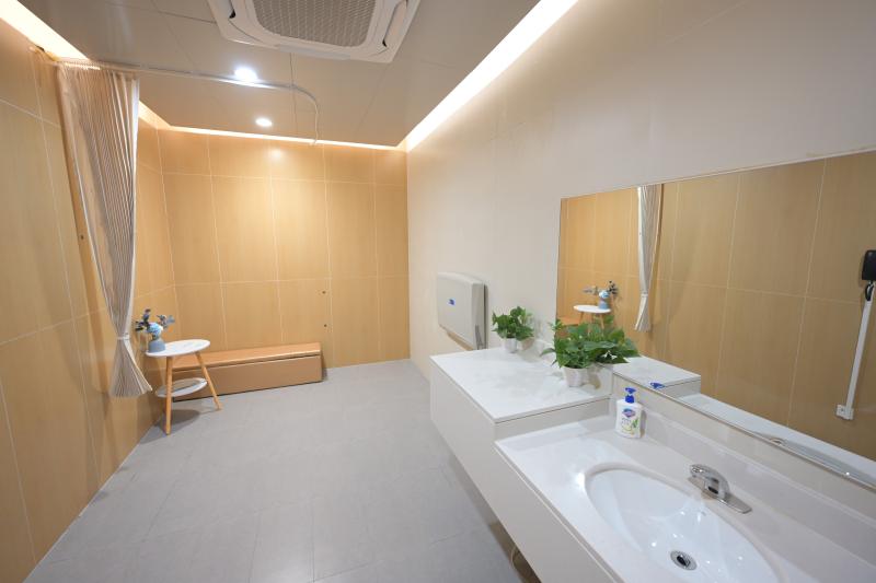 17号线中段各站全部配备母婴室。新京报记者 王贵彬 摄