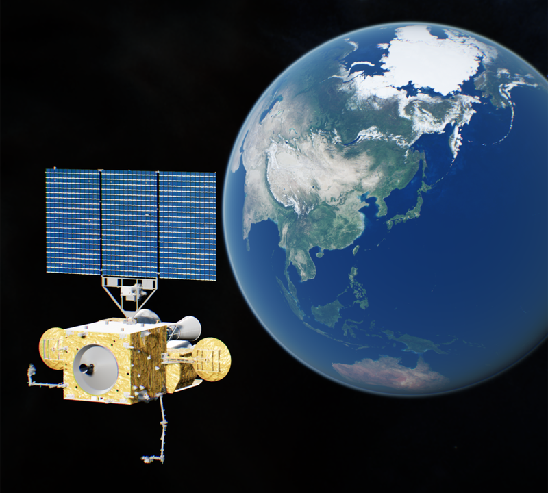 风云四号C星示意图。航天科技集团八院供图