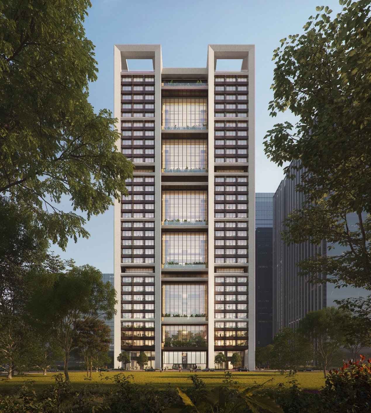 远洋北京CBD Z6项目定名维晟中心(Vision Place),首座“净零碳”写字楼样板层亮相__财经头条