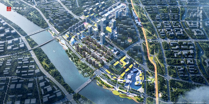 中建·运河玖院区位示意图