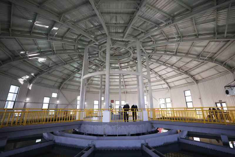 北京市自来水集团温泉水厂正式通水。新京报记者 李木易 摄