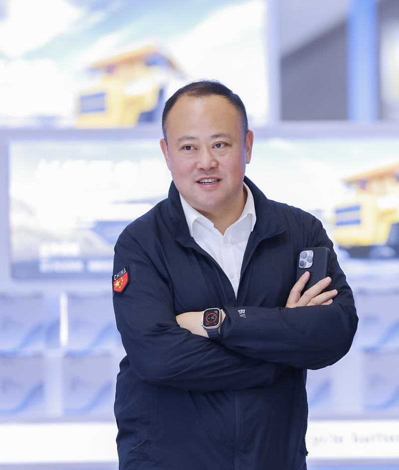 深圳市比克动力电池有限公司常务副总经理刘智波。受访者供图