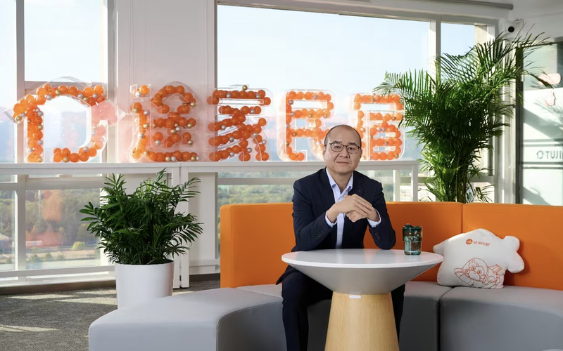 途家民宿高级副总裁胡阳。受访者供图