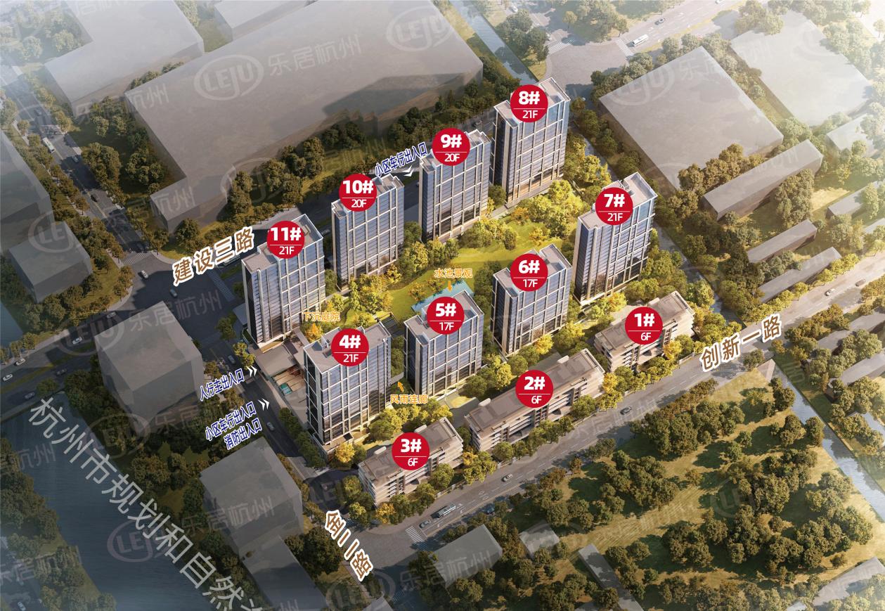 滨江市北地块公示,拟建8幢17-21F高层和3幢6F洋房|层高|金二路|平方米|规划|方正_新浪新闻