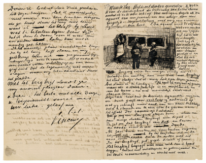 梵高给提奥·梵高的书信。