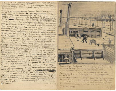 梵高给提奥·梵高的书信。