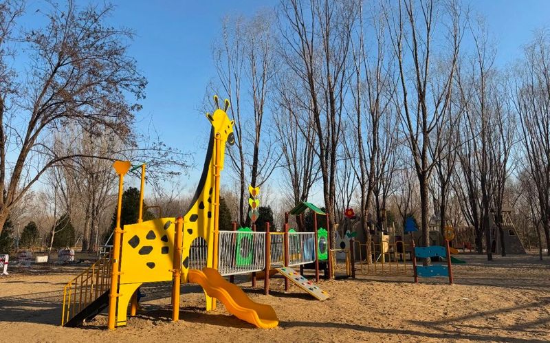 昌平区未来科学城生态休闲体育公园（东小口片区）建成开放。图/