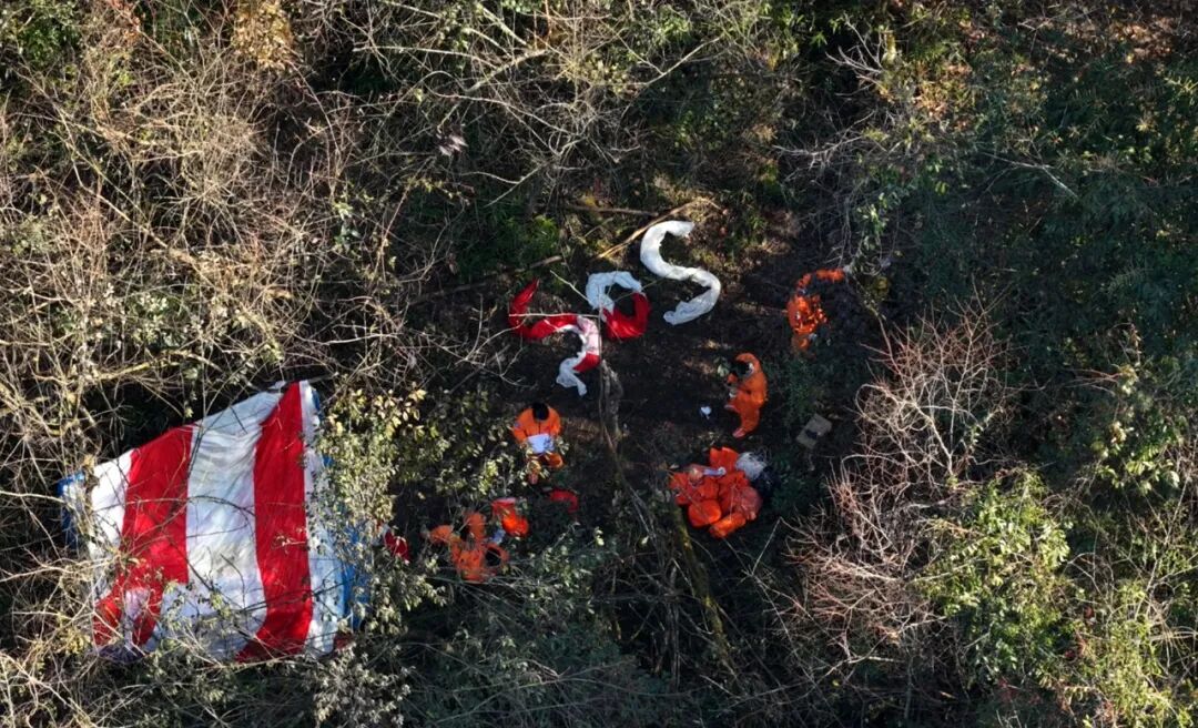 2025年12月，航天员开展丛林训练。