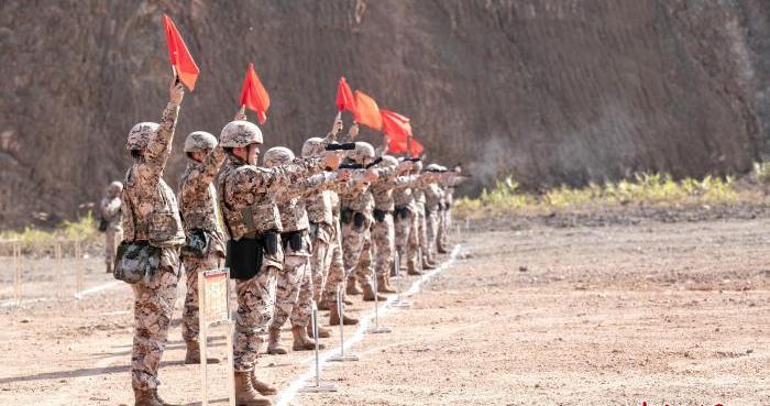 广西武警官兵掀起新年度练兵热潮